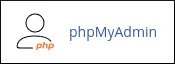 cPanel - Databases - phpMyAdmin icon